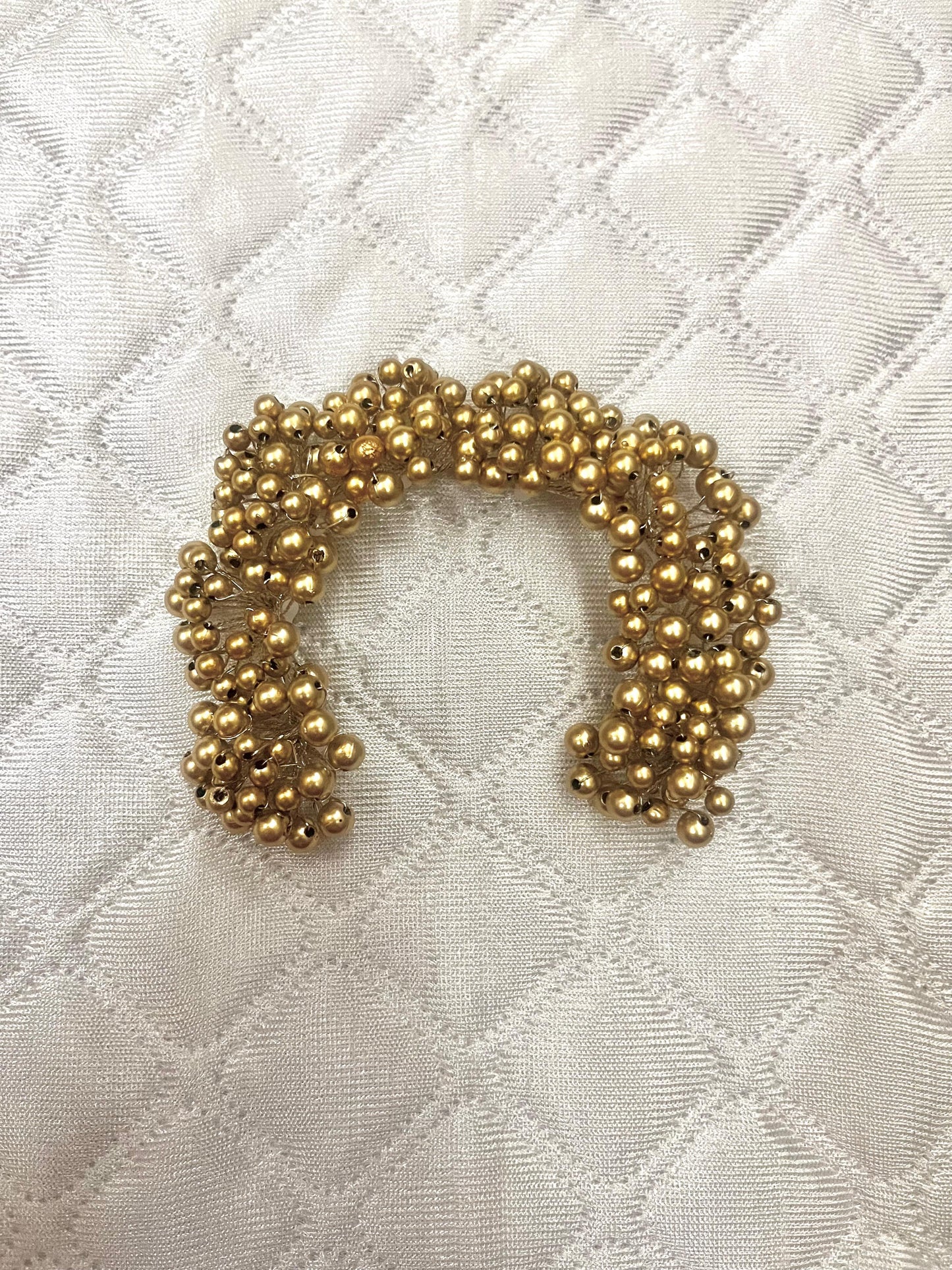 Gold Bead Bun
