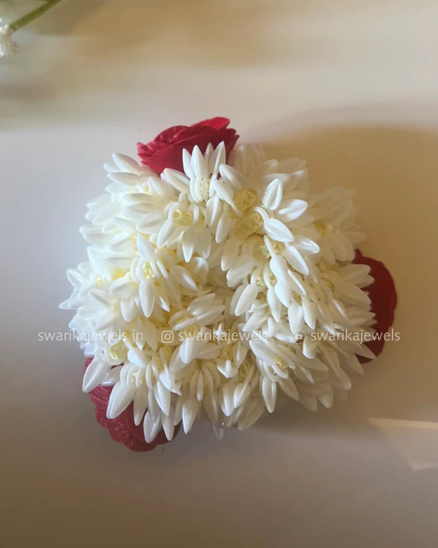 Red Jasmine Scrunchie