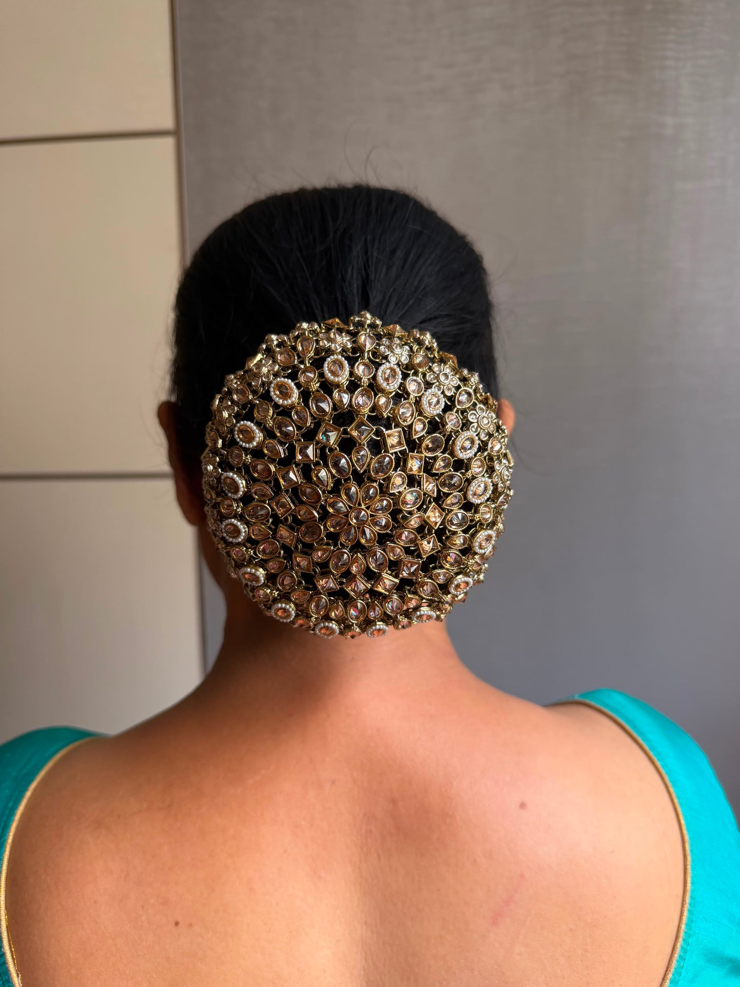 Rosegold Stone Bun