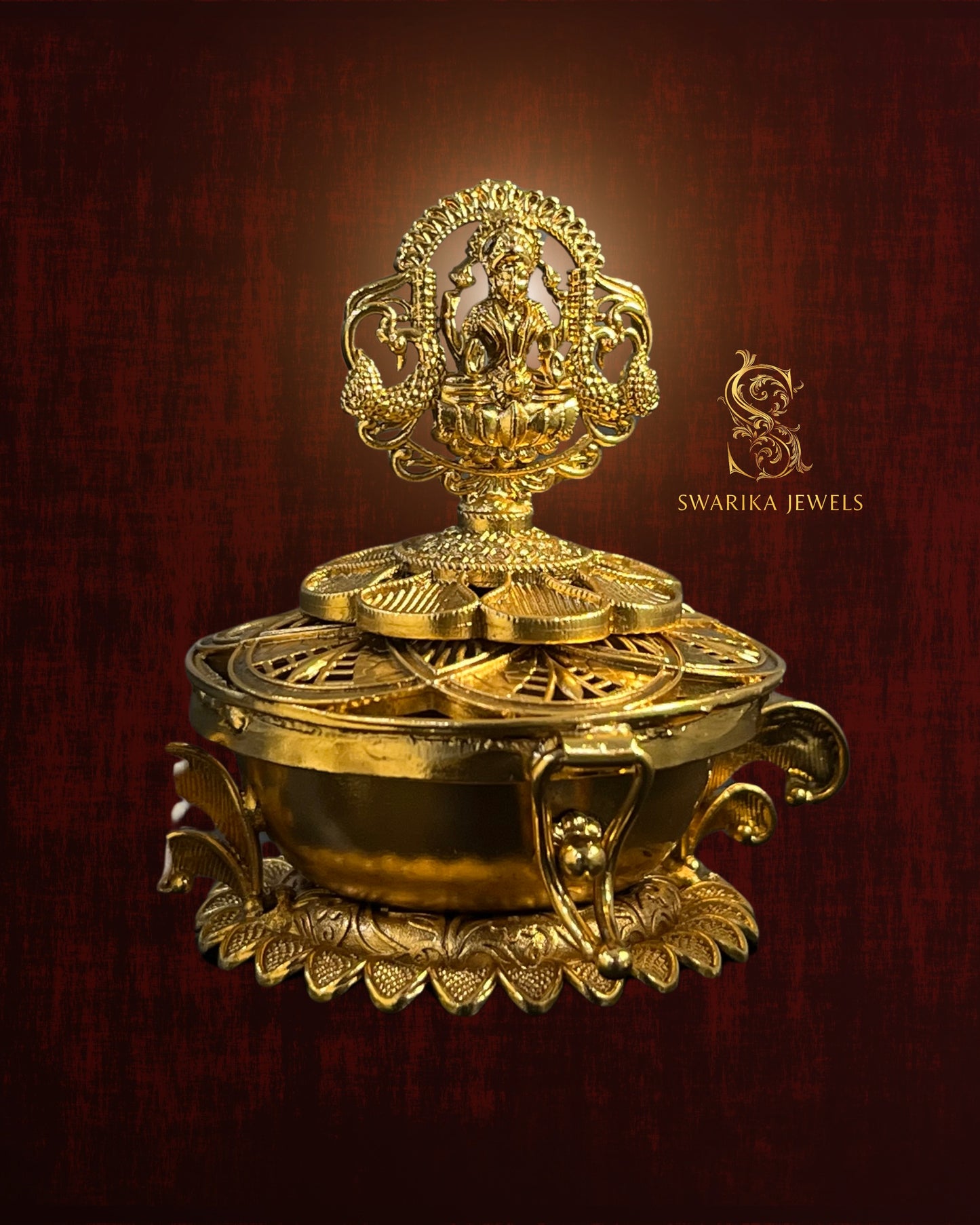 Lakshmi Grand Kumkum Box