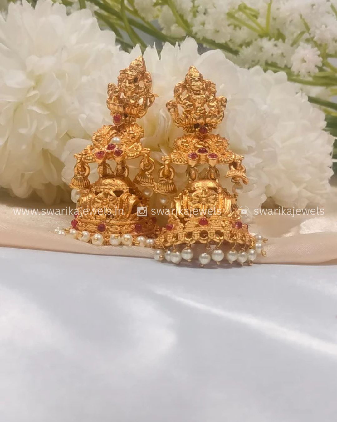 Long Antique Jhumka