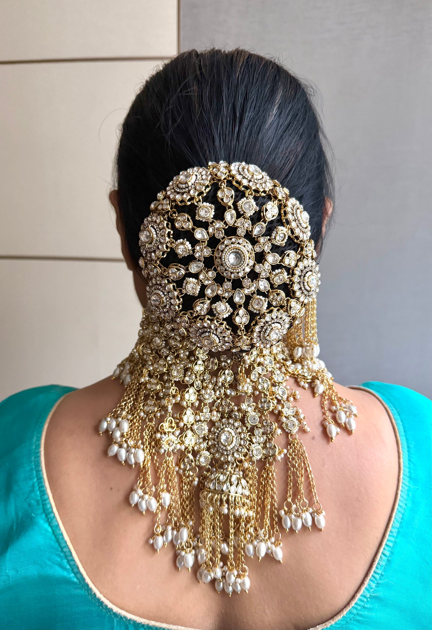 Regalia Bridal Bun & Kalire