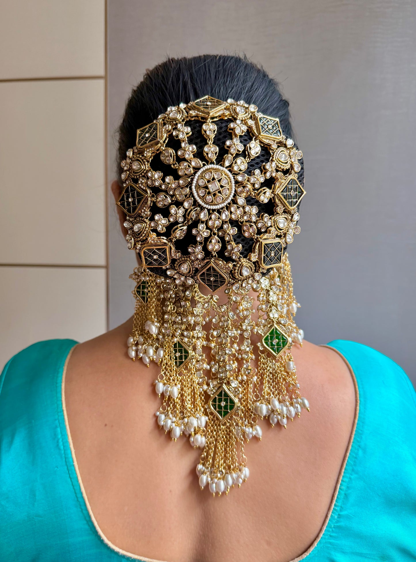 Heritage Bridal Bun & Kalire