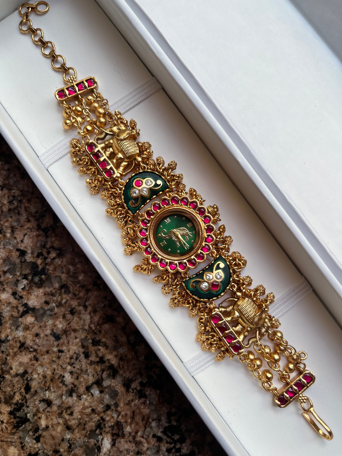 Elephant Full Green Watch