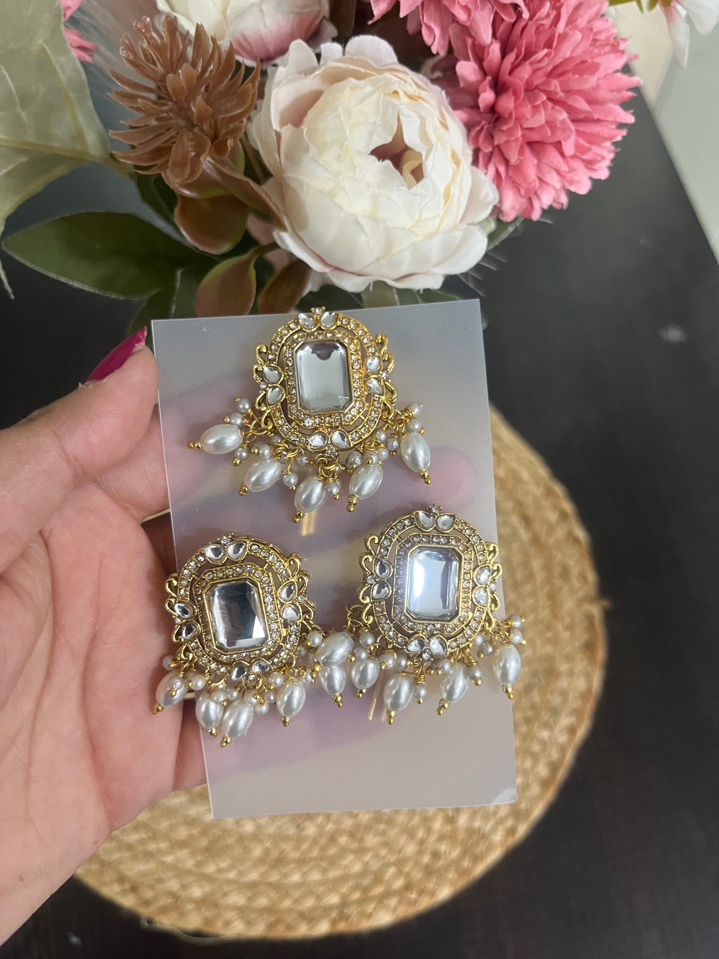 Chowkhat hairpin(set of 3)