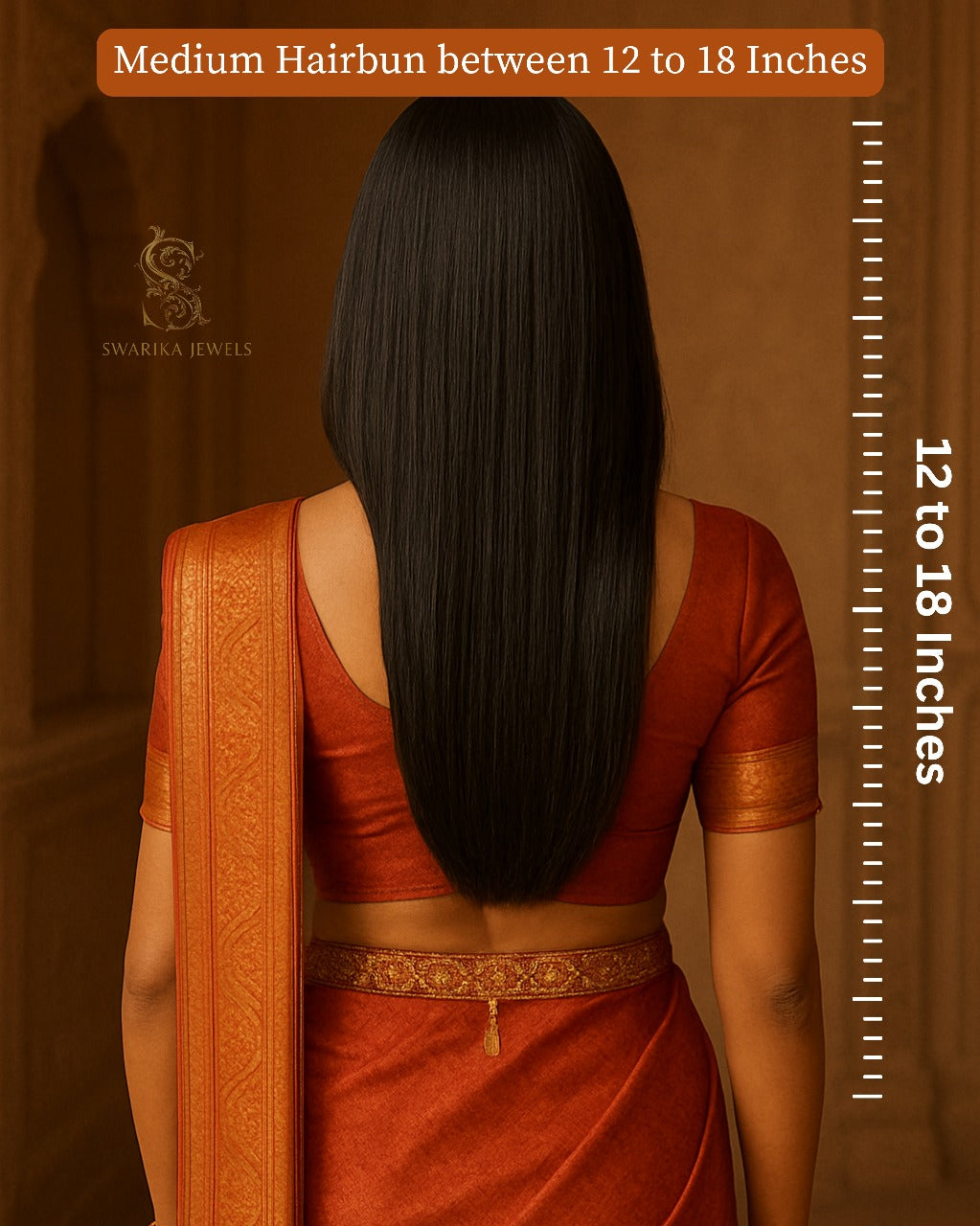 Medium Gold Crystal Bun (metal)