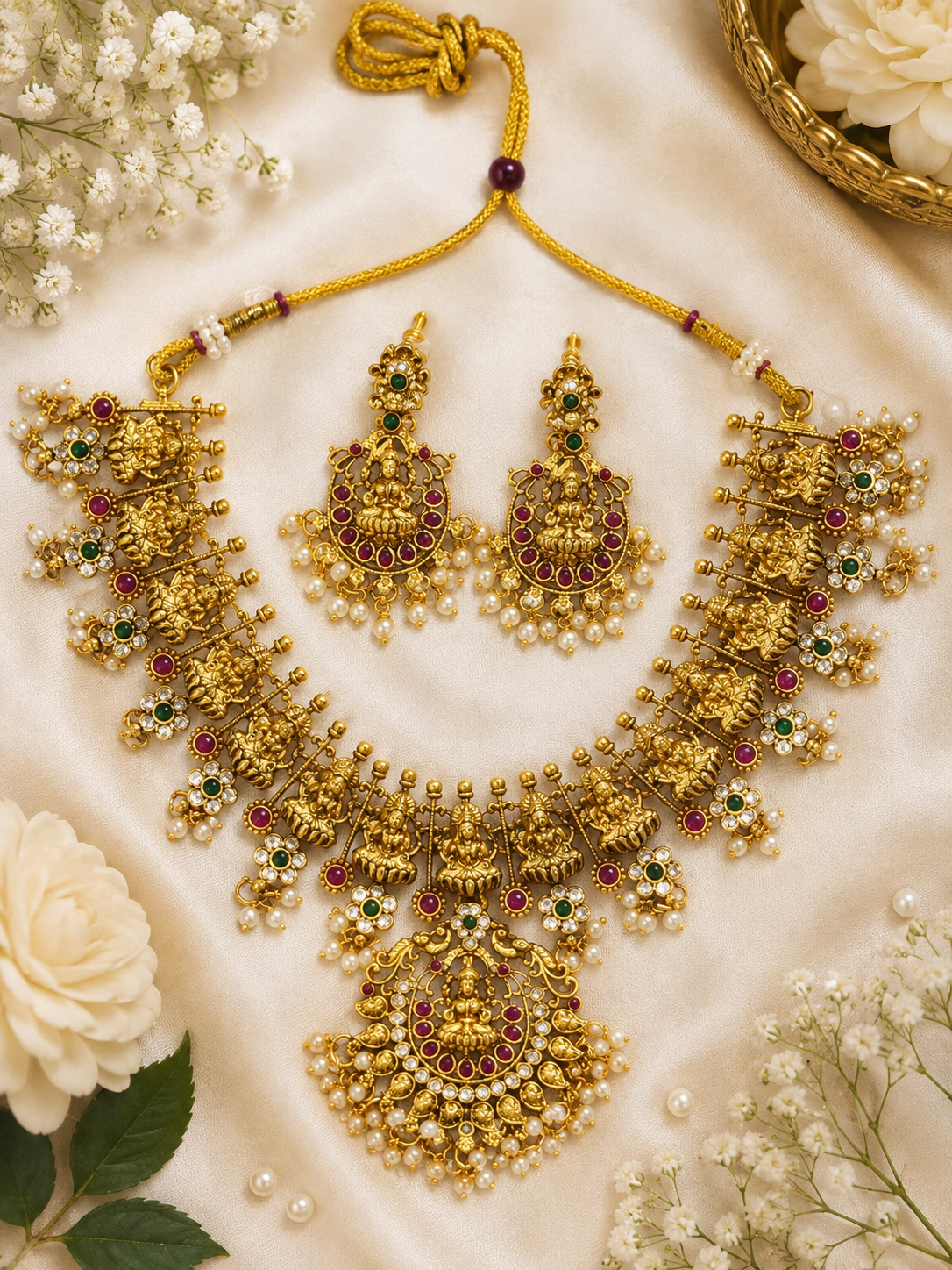 Royal Lakshmi Peacock Haram