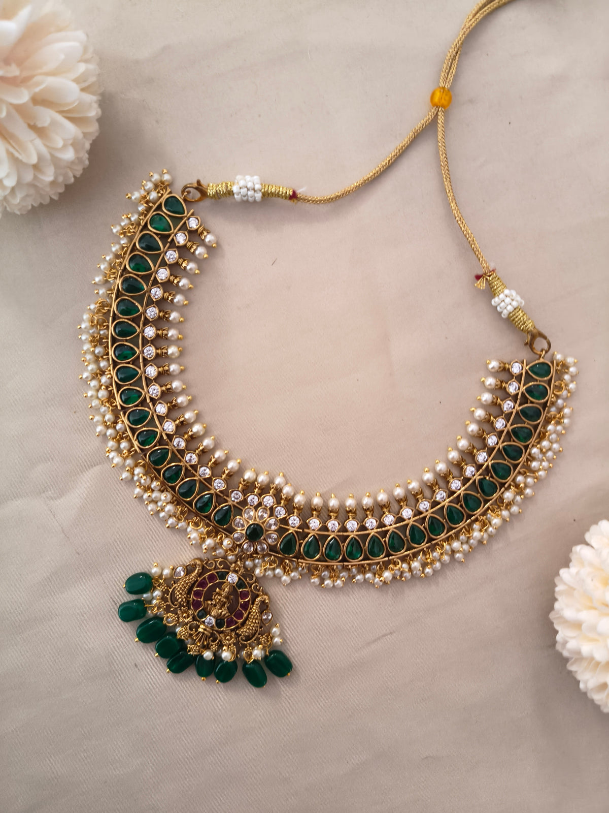 Lashkara Temple Green Necklace