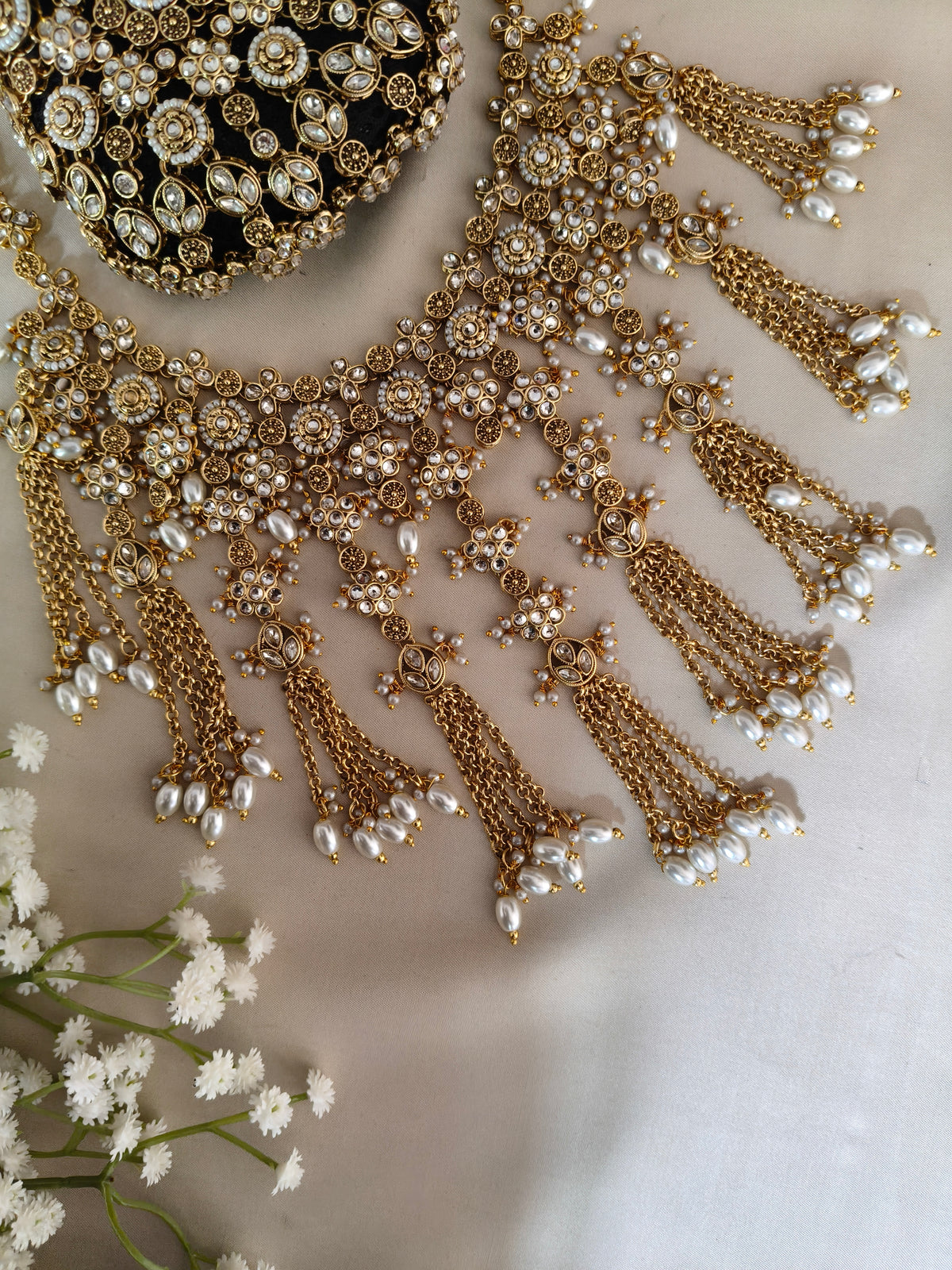 Bridal Glam Bun & Kalire