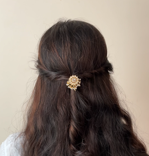 Brass Bead hairpin (1 piece)