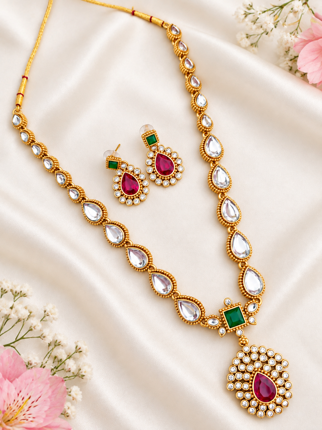 RED RUBY NECKLACE