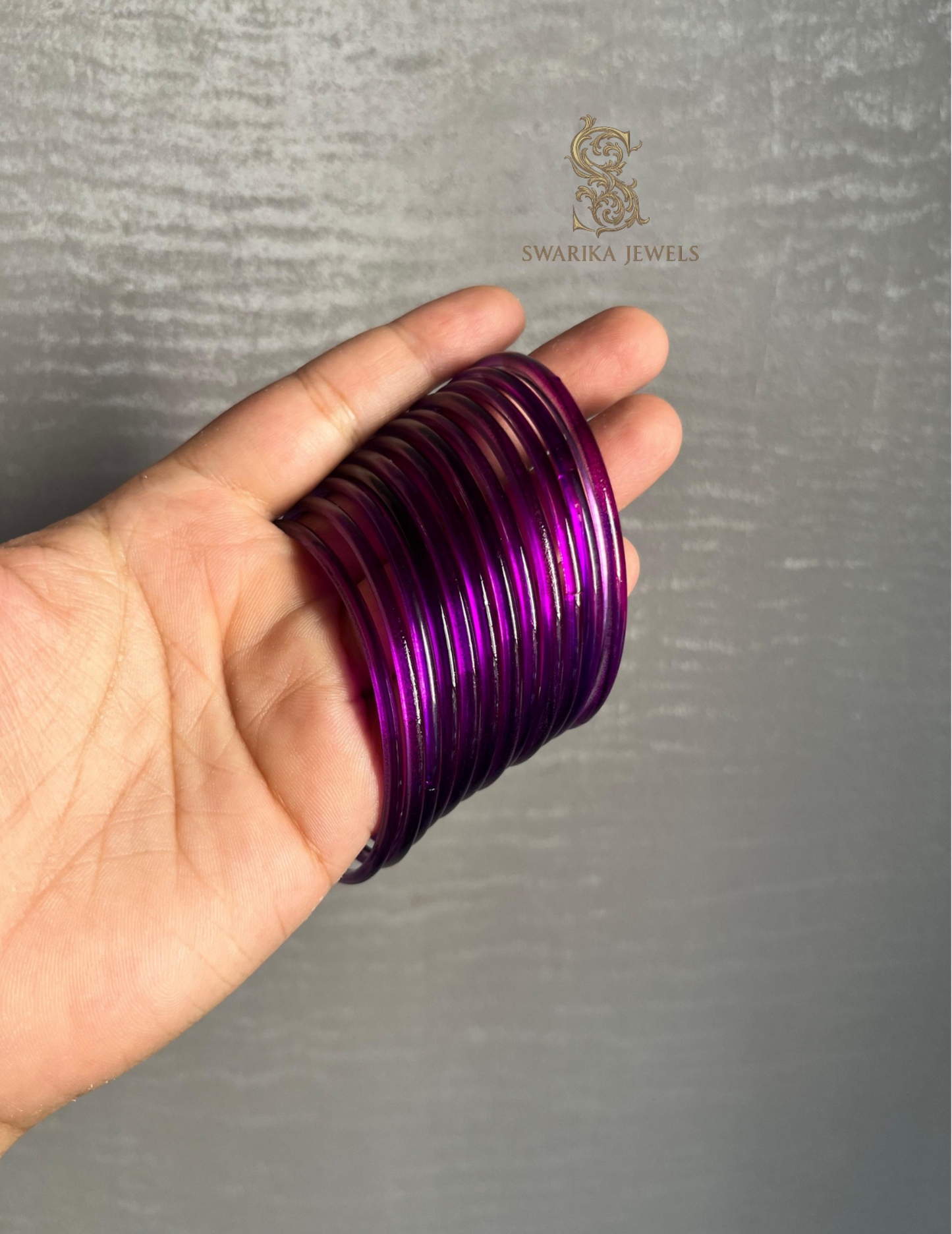 Jelly Bangles (Purple)