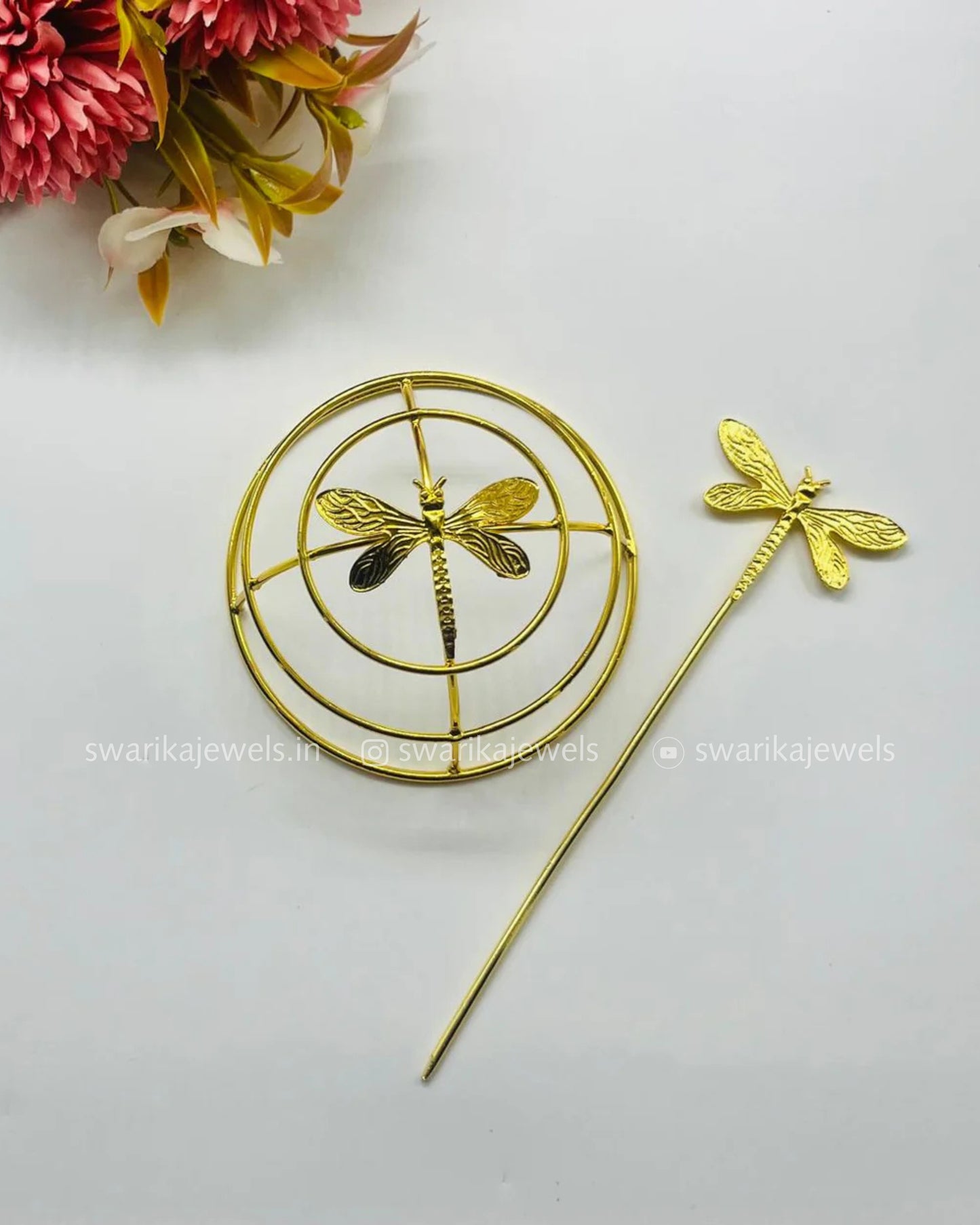Butterfly Gold Bun (metal)