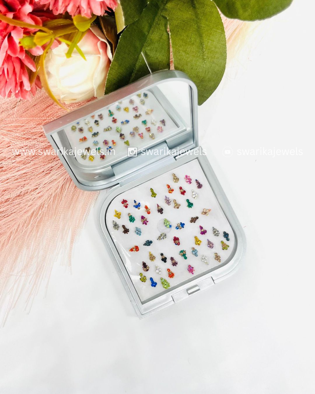 long bindi multicoloure