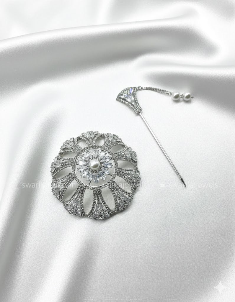 Silver Mini Bun Classy (metal)