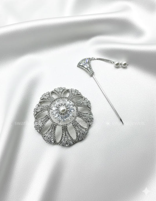 Silver Mini Bun Classy (metal)