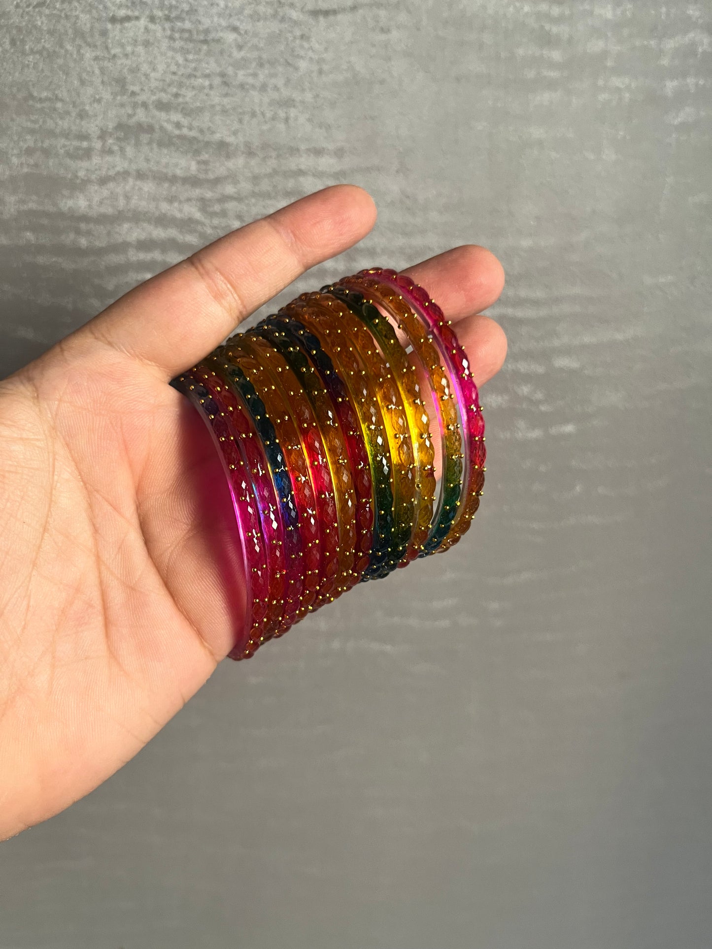 Raindrop Bangles(Dark)