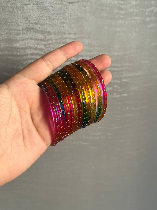 Raindrop Bangles(Dark)