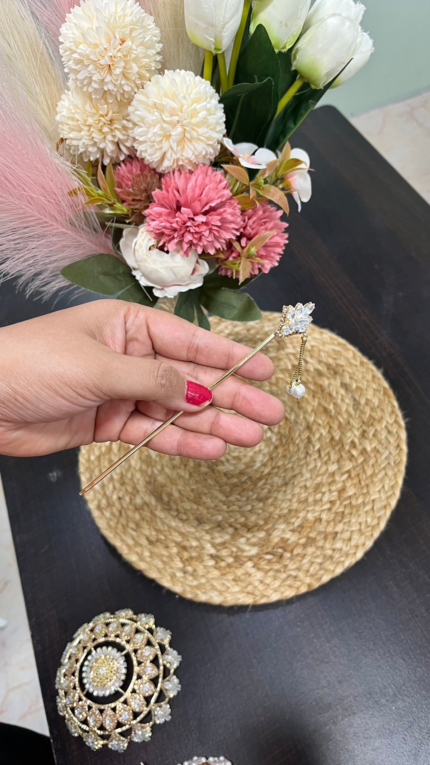 RoseGold Large Bun (metal)