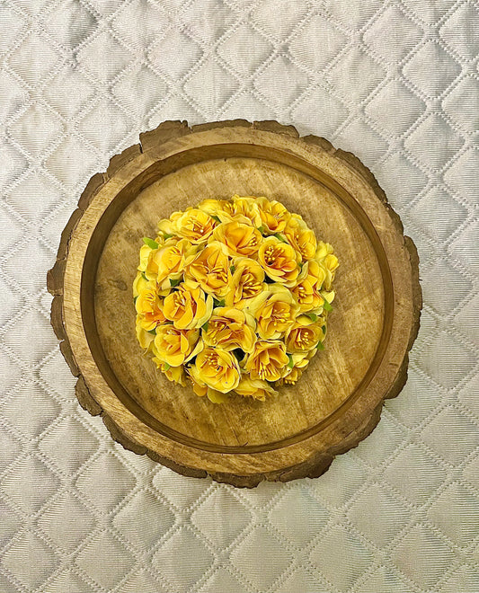 Yellow Flower Bun