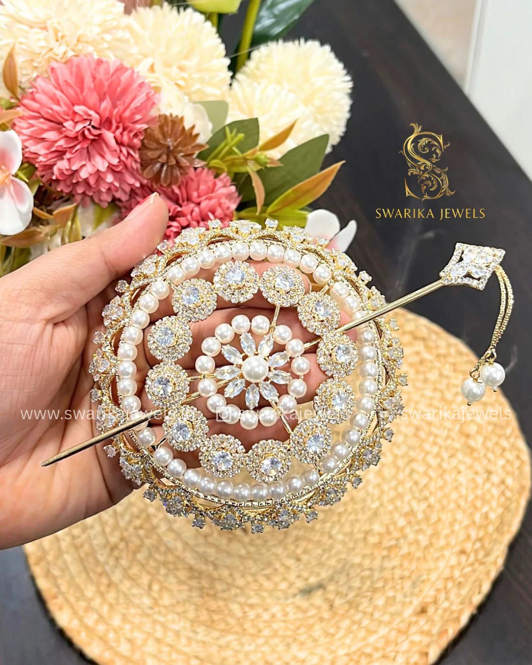 Pearl GOLD Bun Medium (metal)