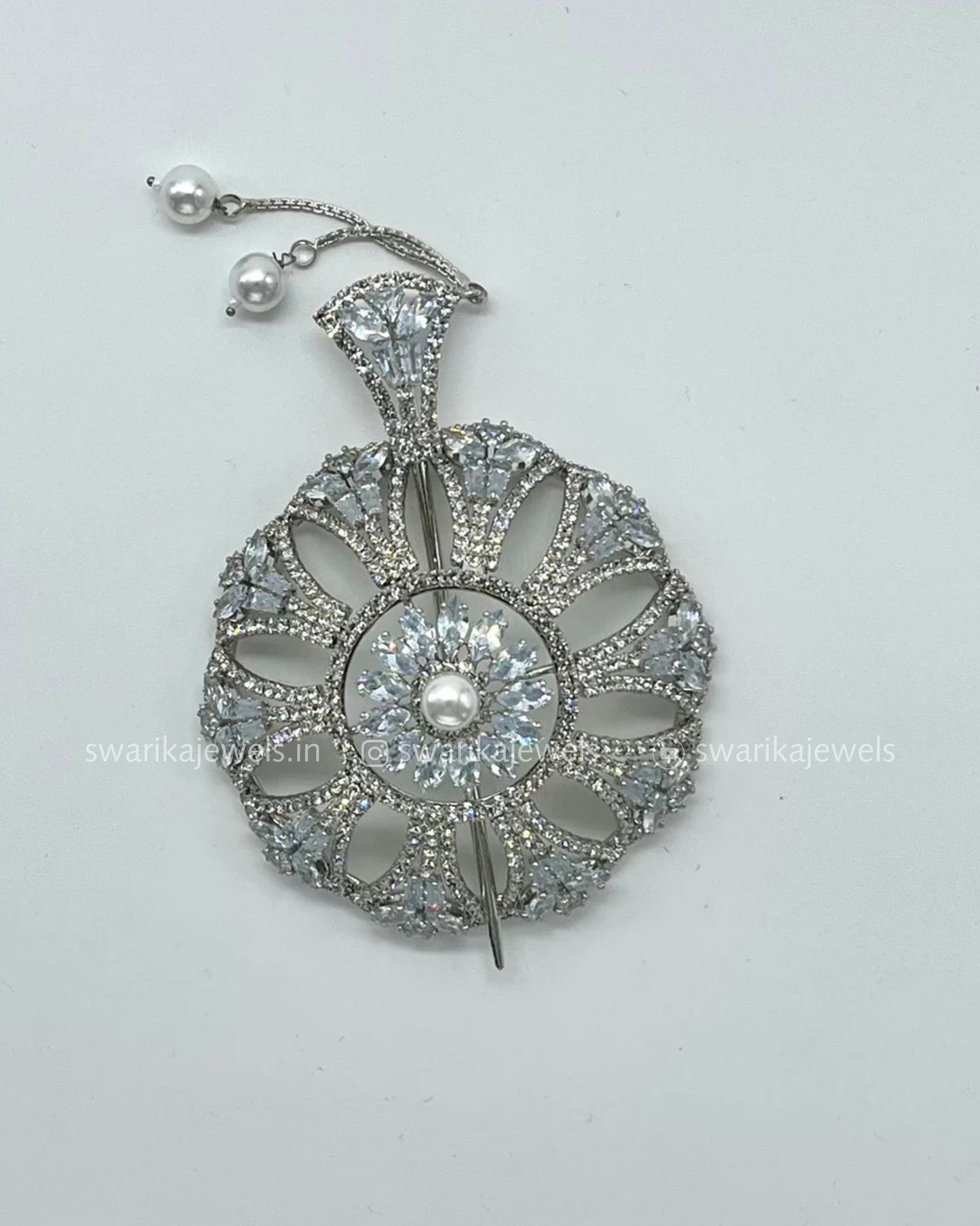 Silver Mini Bun Classy (metal)