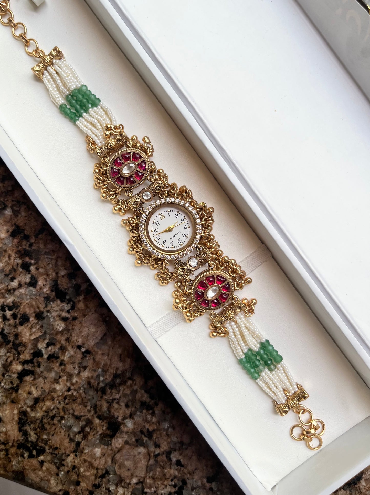 Naira Watch (white colour)