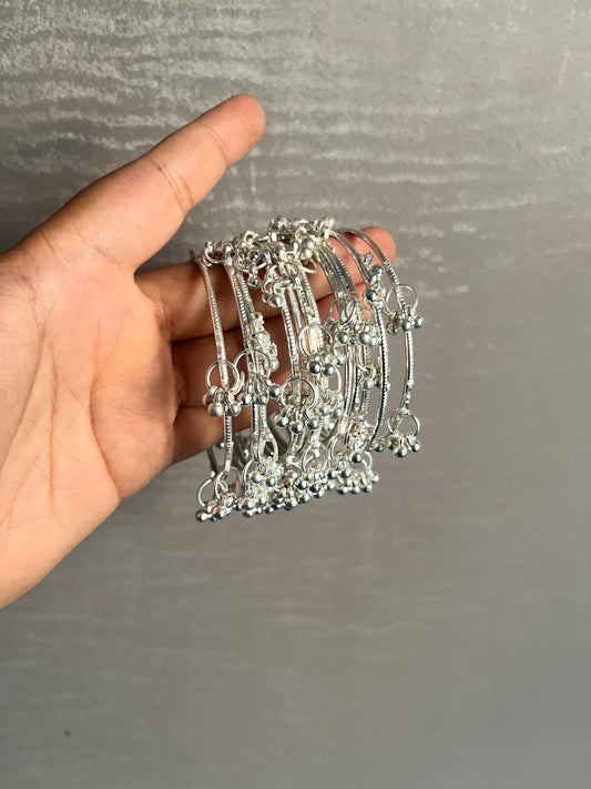 Kashmiri Bangles Silver