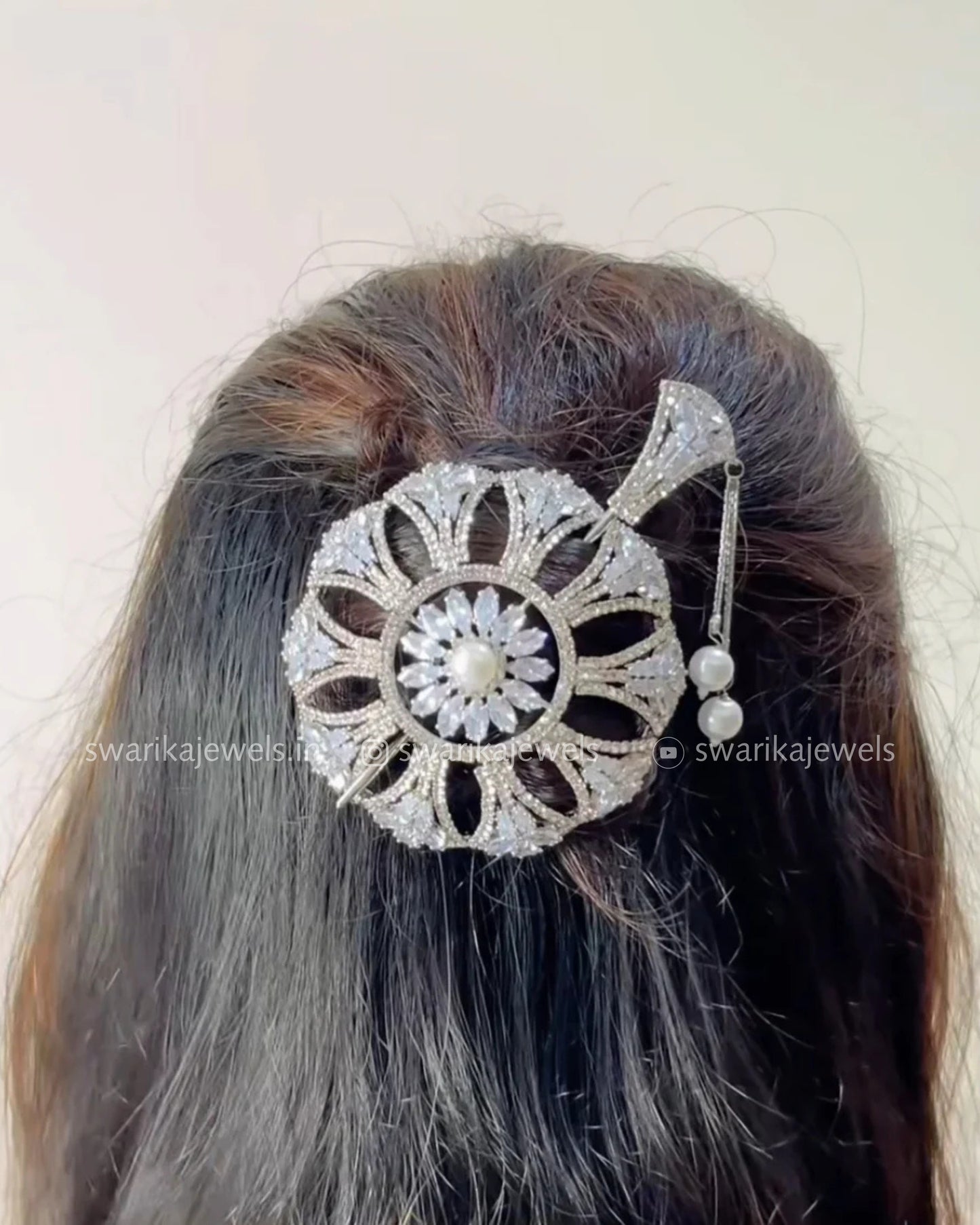 Silver Mini Bun Classy (metal)