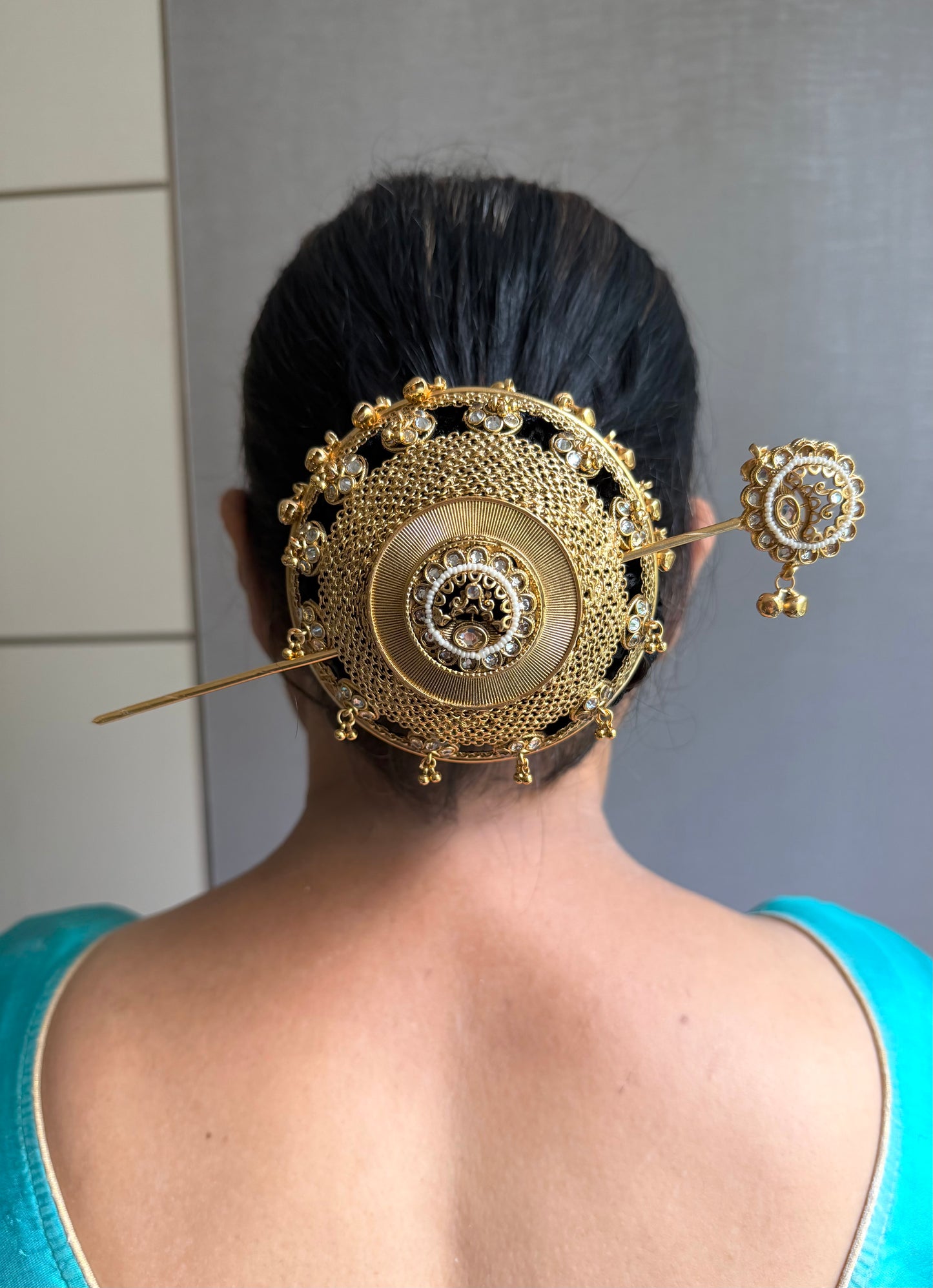 Bridal Chain Luxe Bun