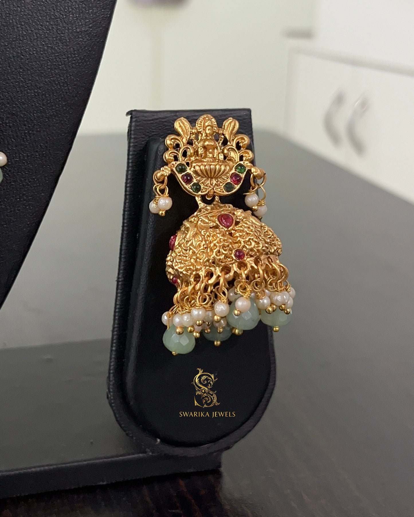 Lakshmi Large Haram (Green)