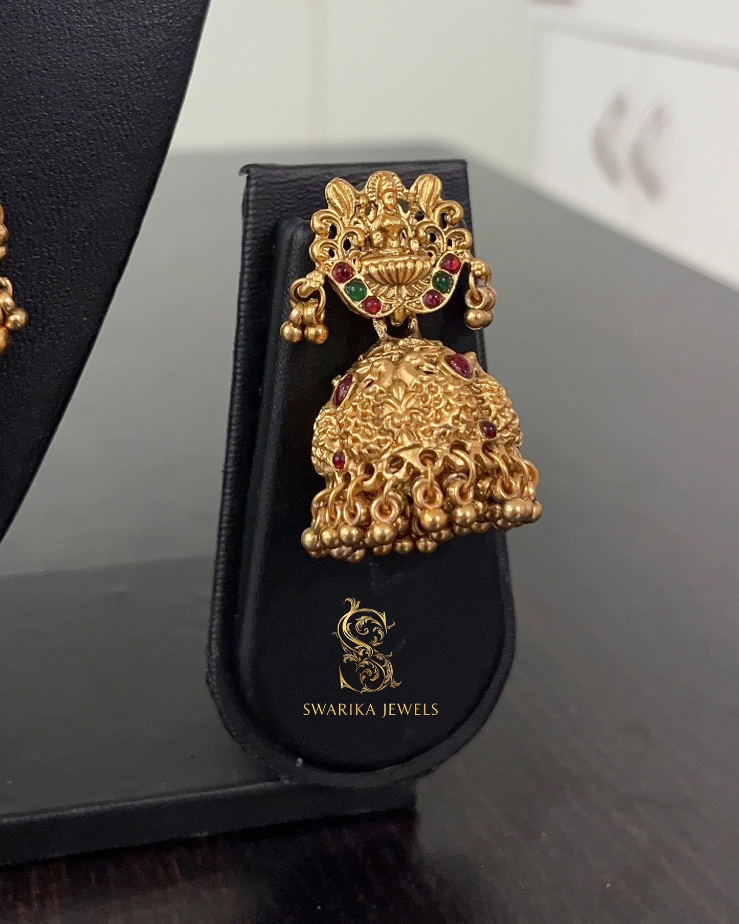 Lakshmi Large Haram Maroon