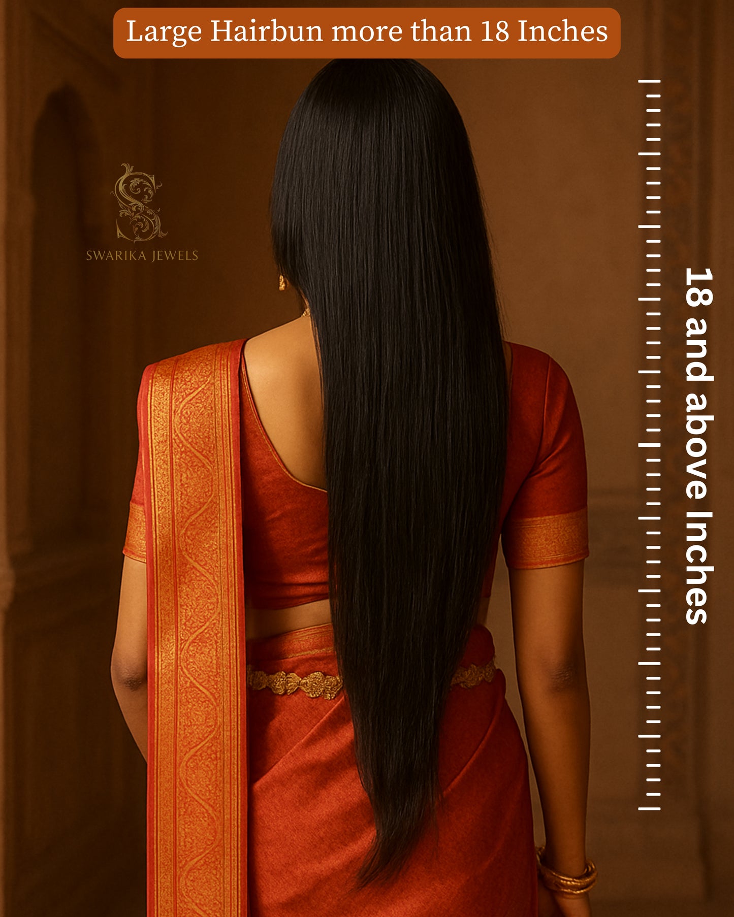 Large Pearl ROSEGOLD Bun (metal)