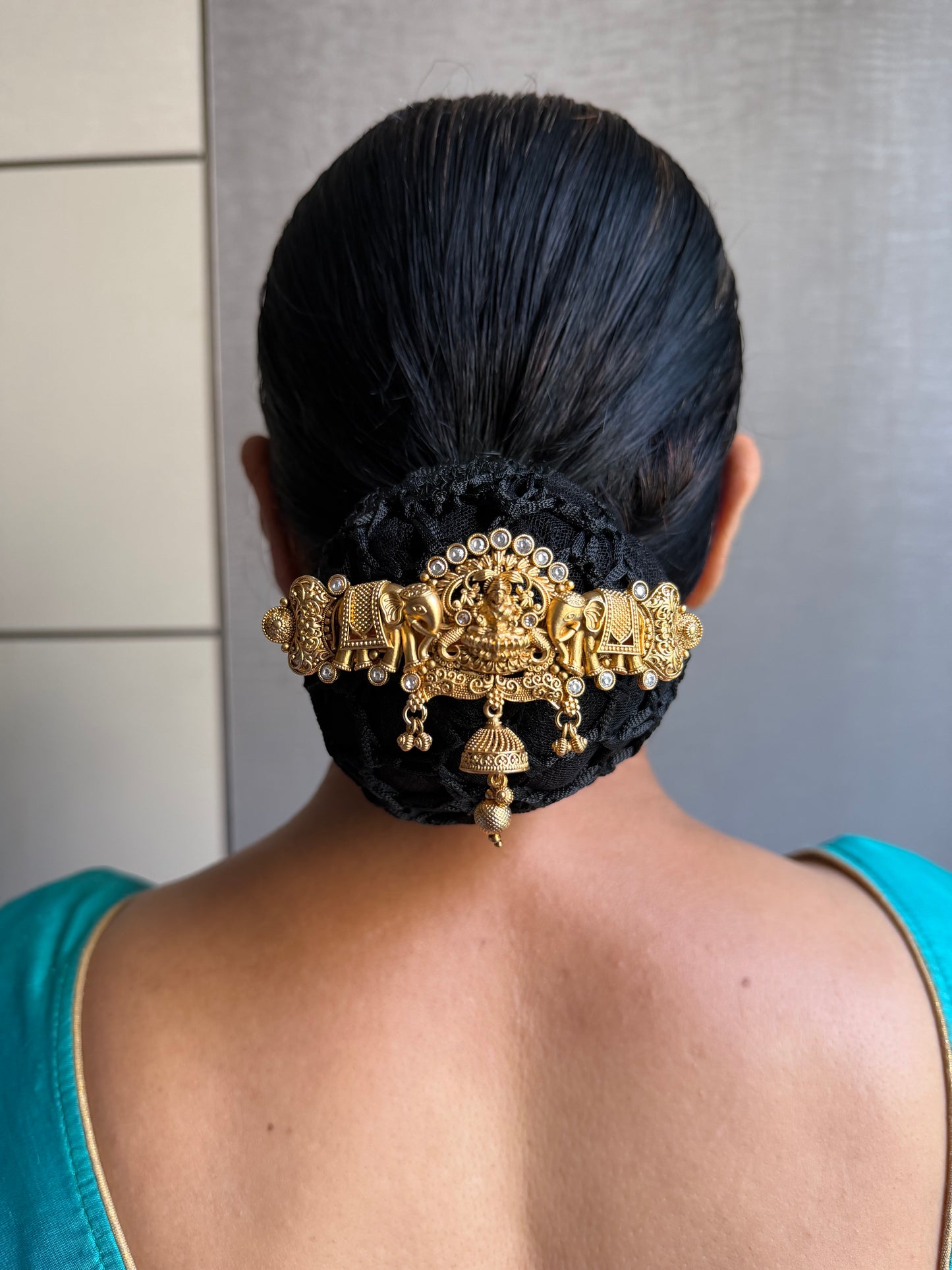 Jhumki Temple Hairpin