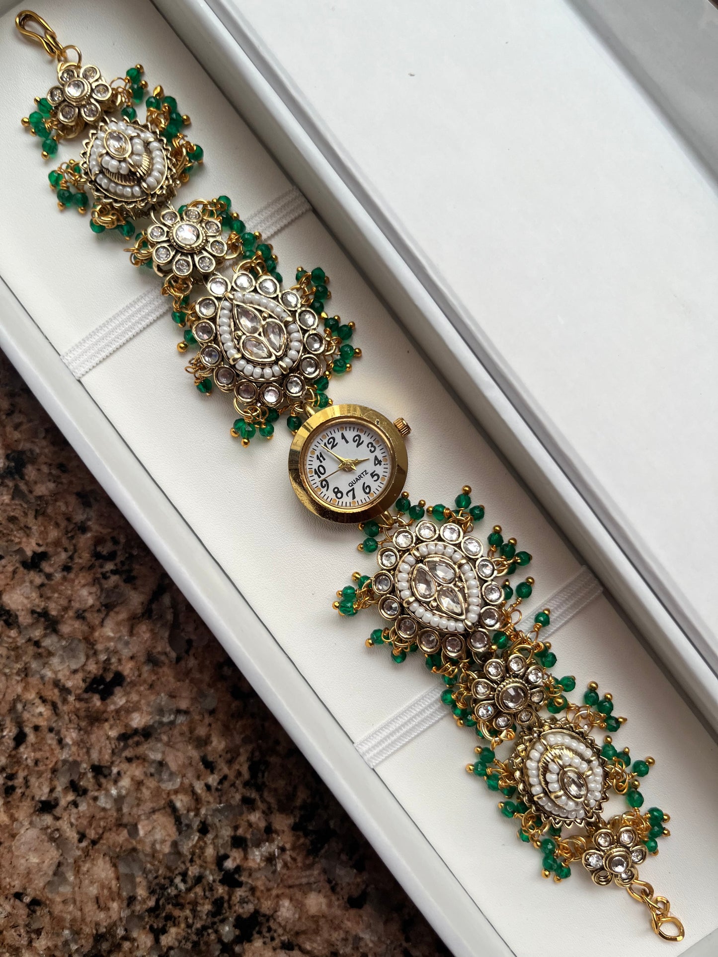 Kundankari Watch
