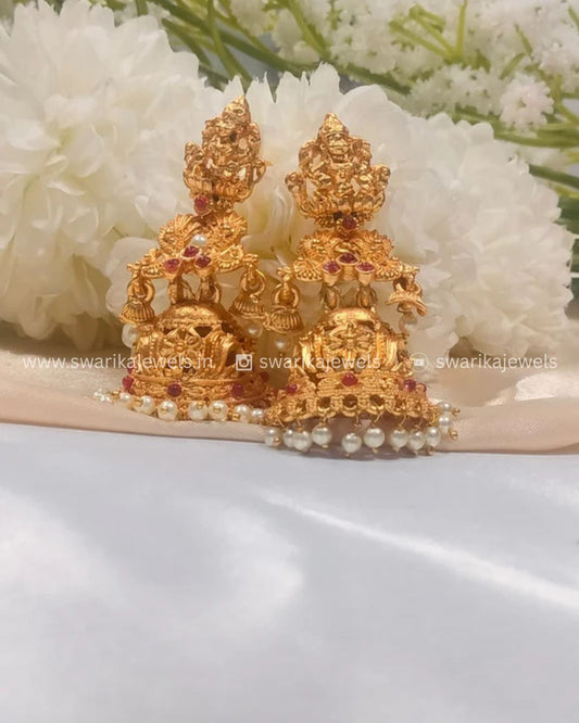 Long Antique Jhumka
