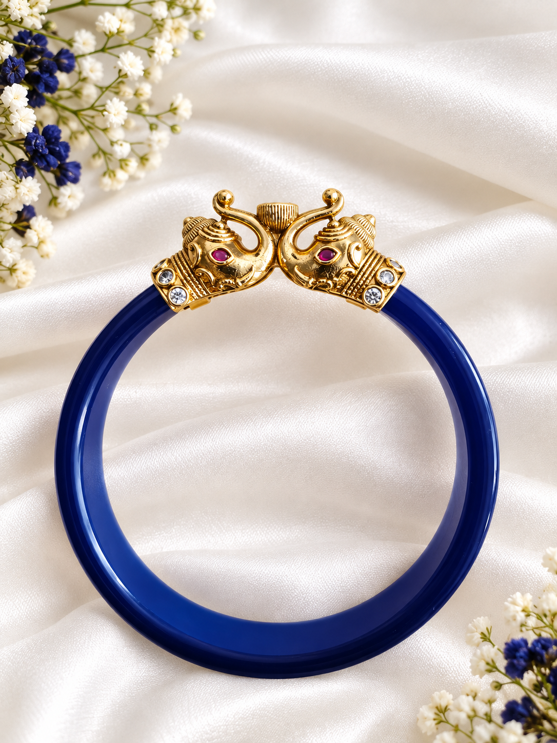 Elephant Gold Ad Bangle