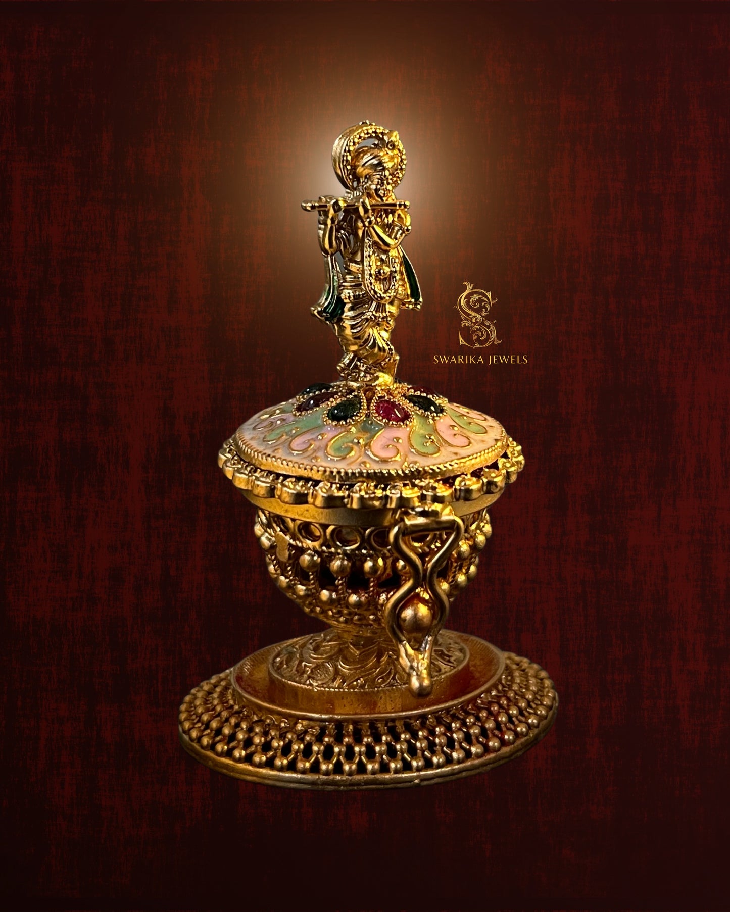 Krishna KumKum Box