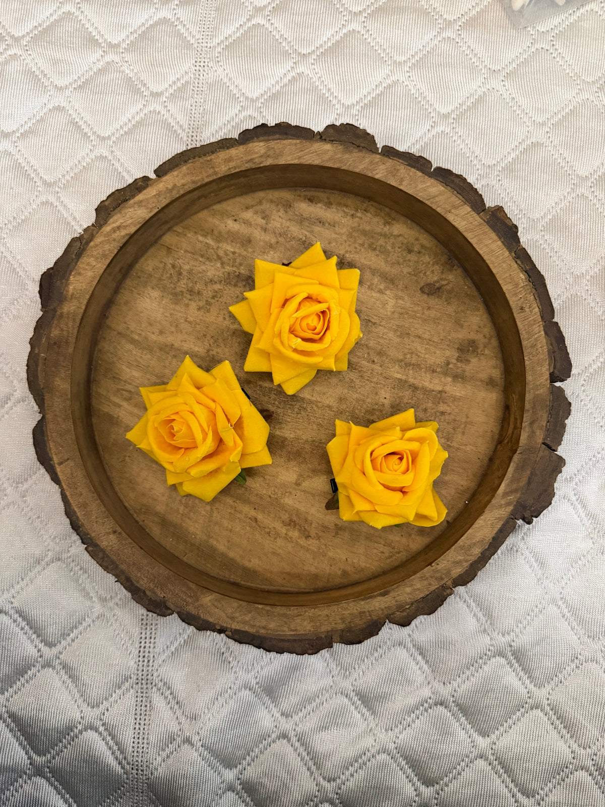 Yellow Rose Pin (3 pins)