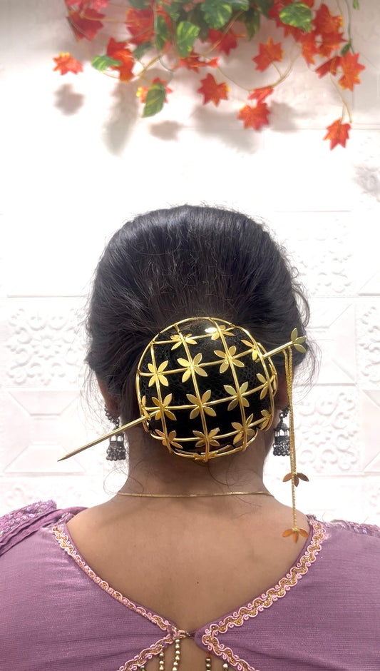 Leaf GOLD bun (metal)