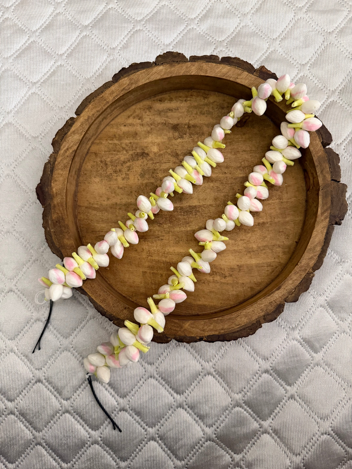 Long Gajra Pin Pink