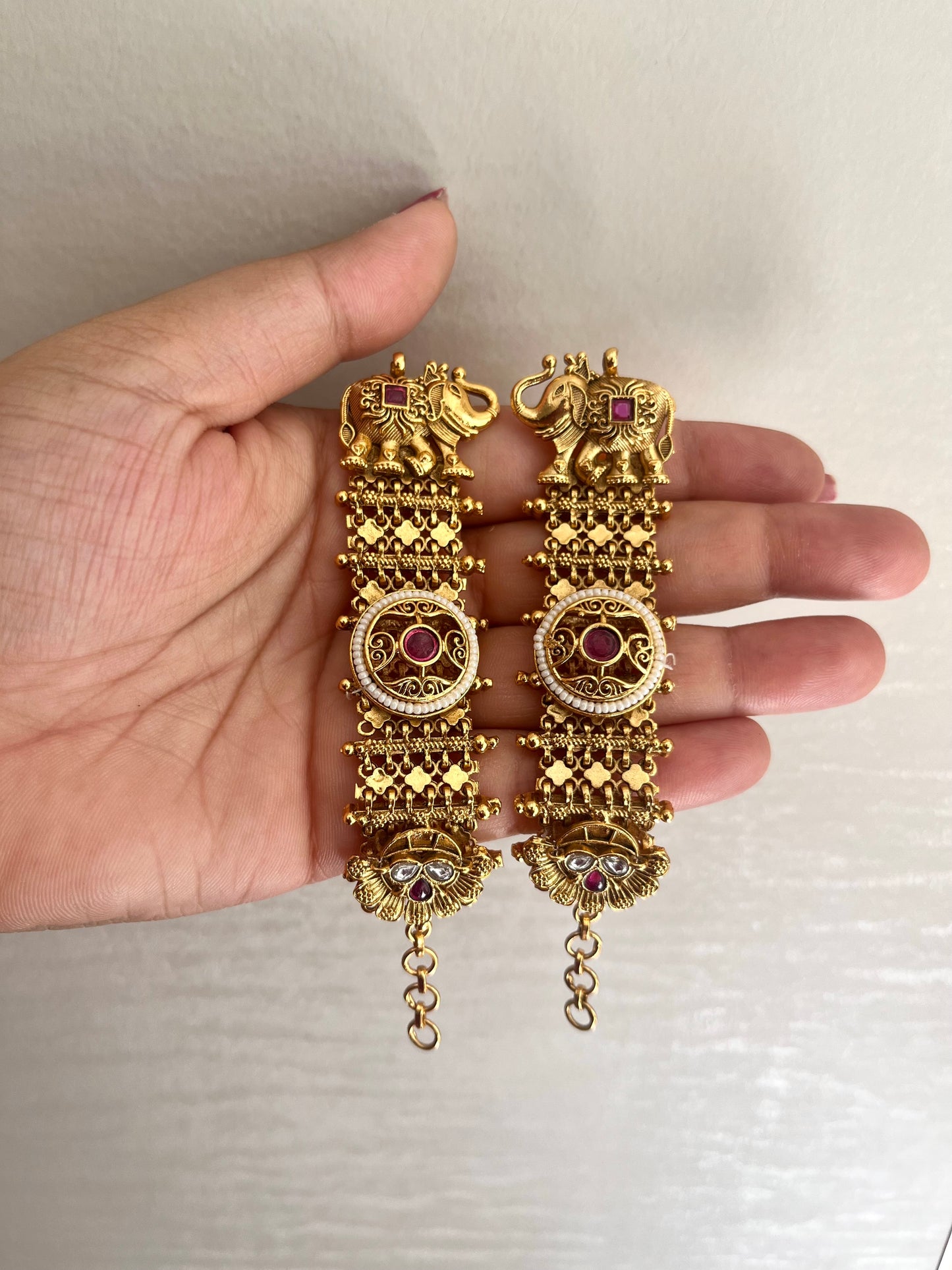 Ear Chain Green