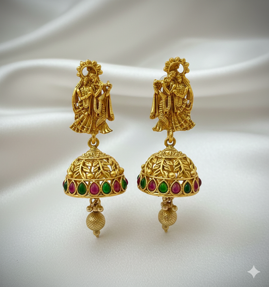 Radha Krishna Earring