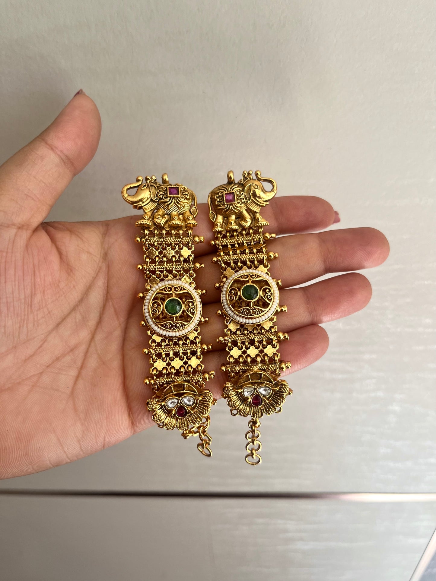 Ear Chain Green