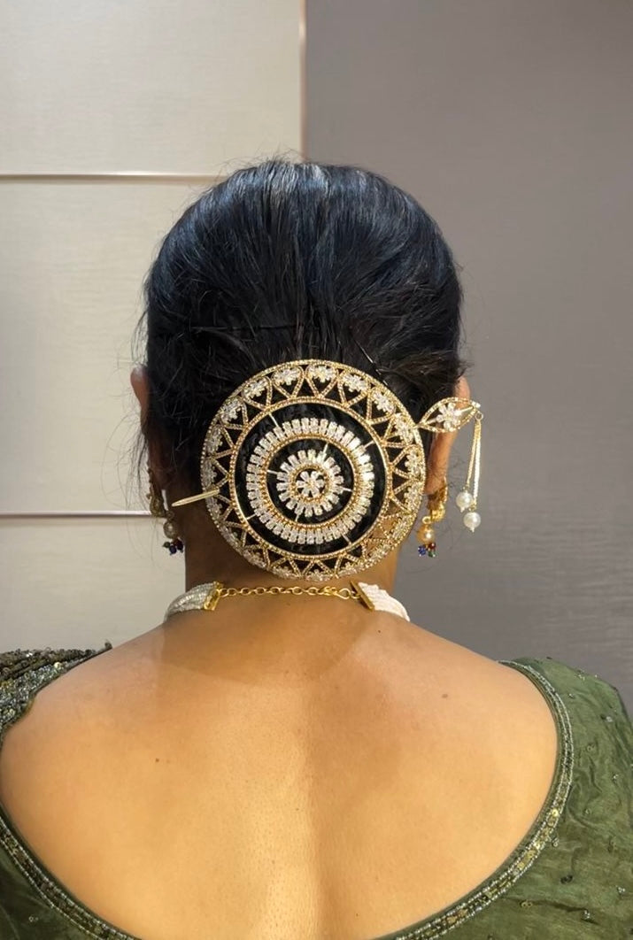 Large Gold Hue bun (metal)