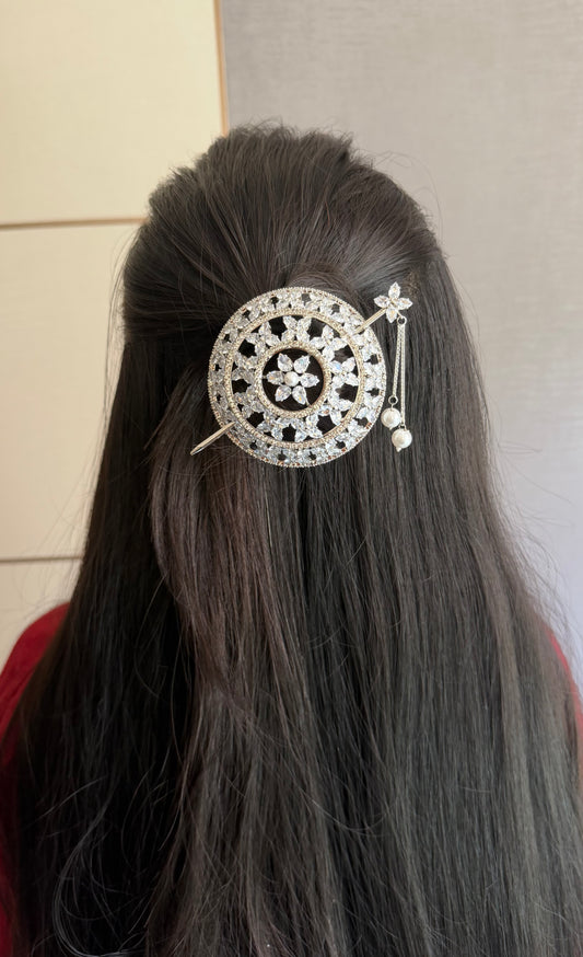 Silver Star Mini Bun (metal)