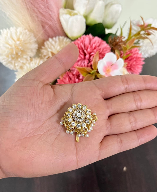 Brass Bead hairpin (1 piece)