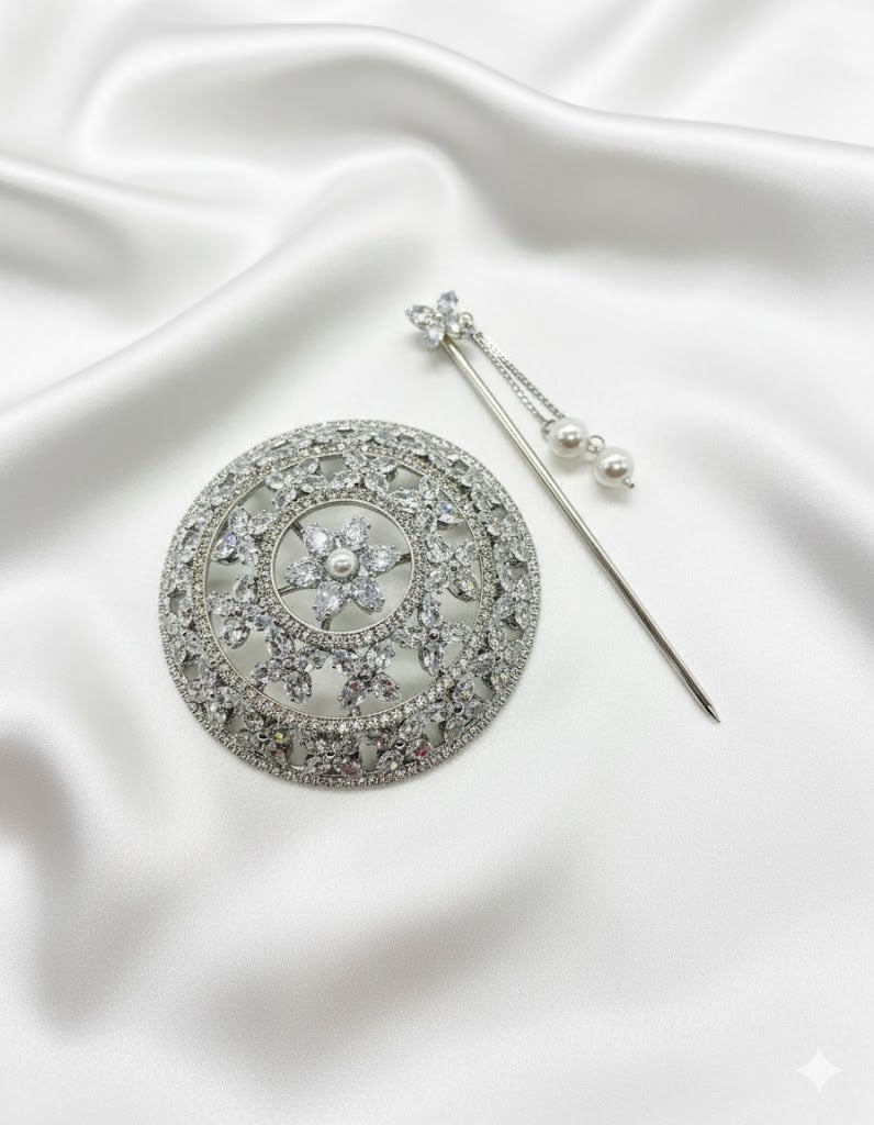 Silver Star Mini Bun (metal)