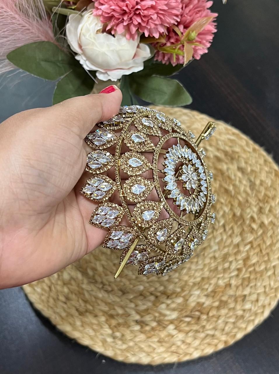 Mehendi Medium Bun (metal)