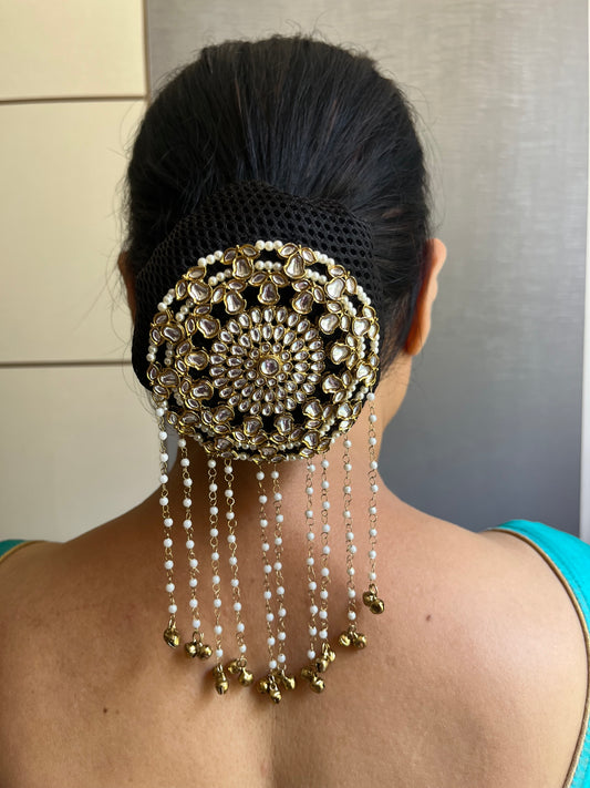 Ghungroo Chain Bun